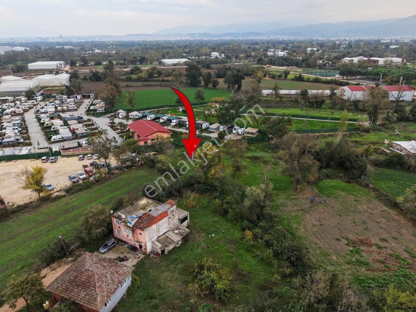 Akalın'dan Nilüfer Ürünlü 585m² Tek Tapu Villa İmarlı Arsa — fotoğraf 3