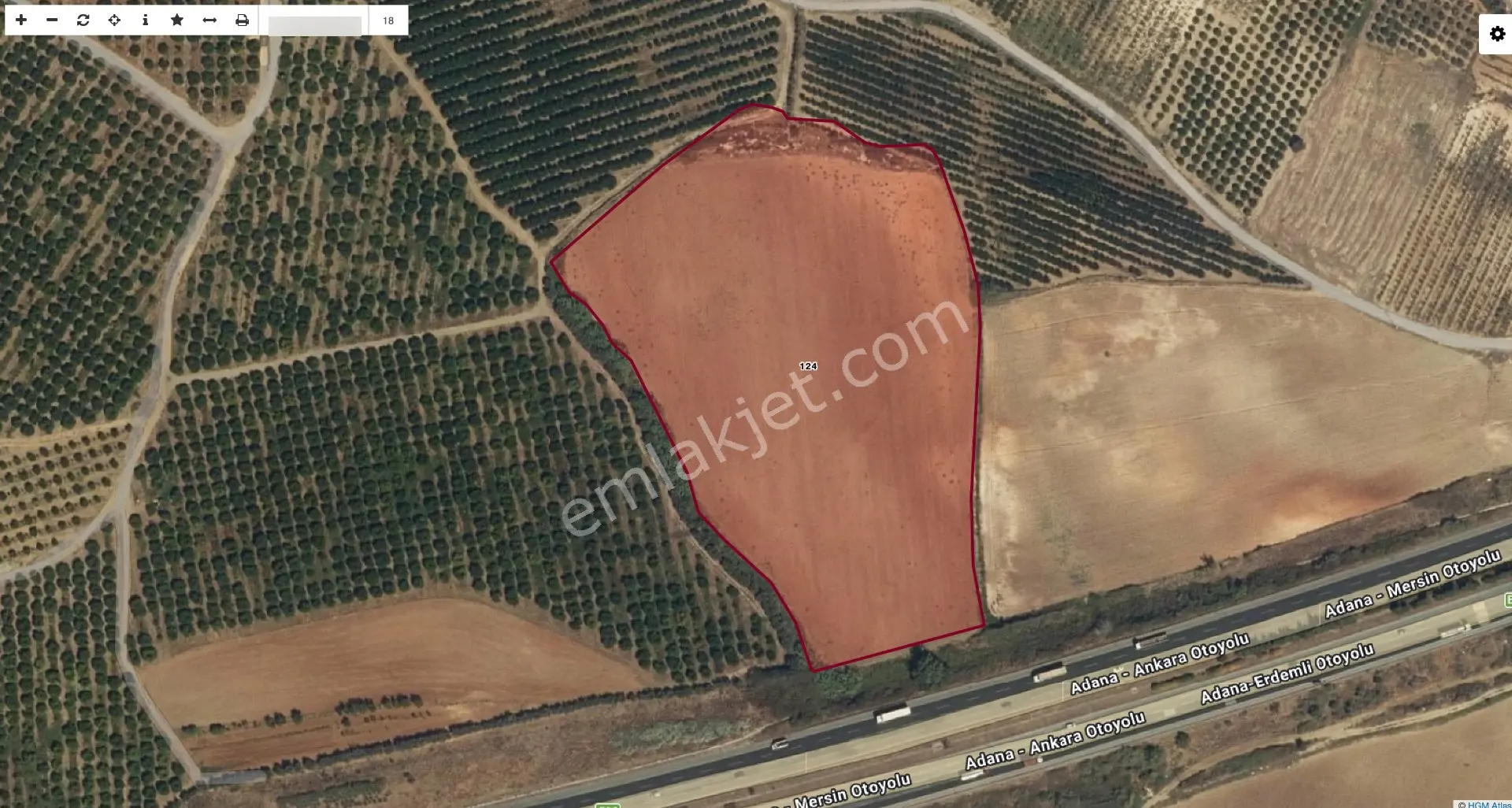 *Yatırımlık*Kelepir*Tarsus* Avadan* Tarla * Otoban Kenarı *35,612M2 Tarla* Dönüm...