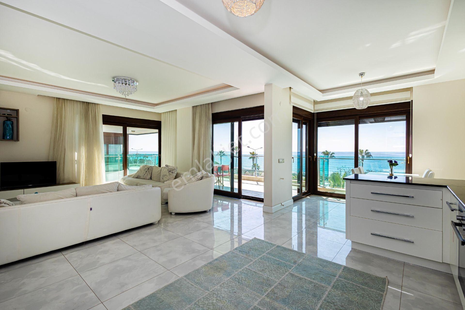 Alanya Kestelde Denize Sıfır Deniz Manzaralı 3+1 Eşyalı Daire — fotoğraf 2
