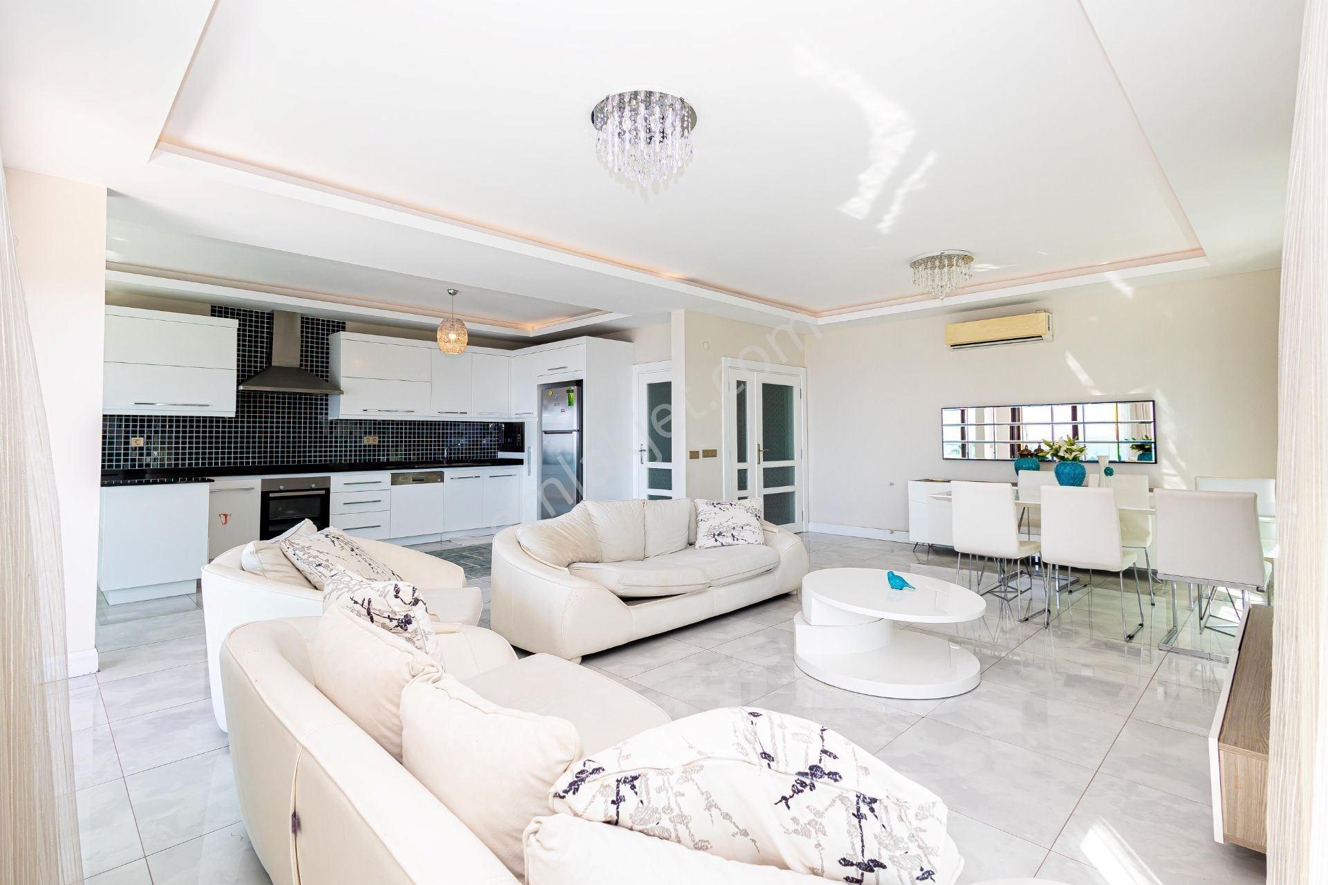 Alanya Kestelde Denize Sıfır Deniz Manzaralı 3+1 Eşyalı Daire — fotoğraf 5