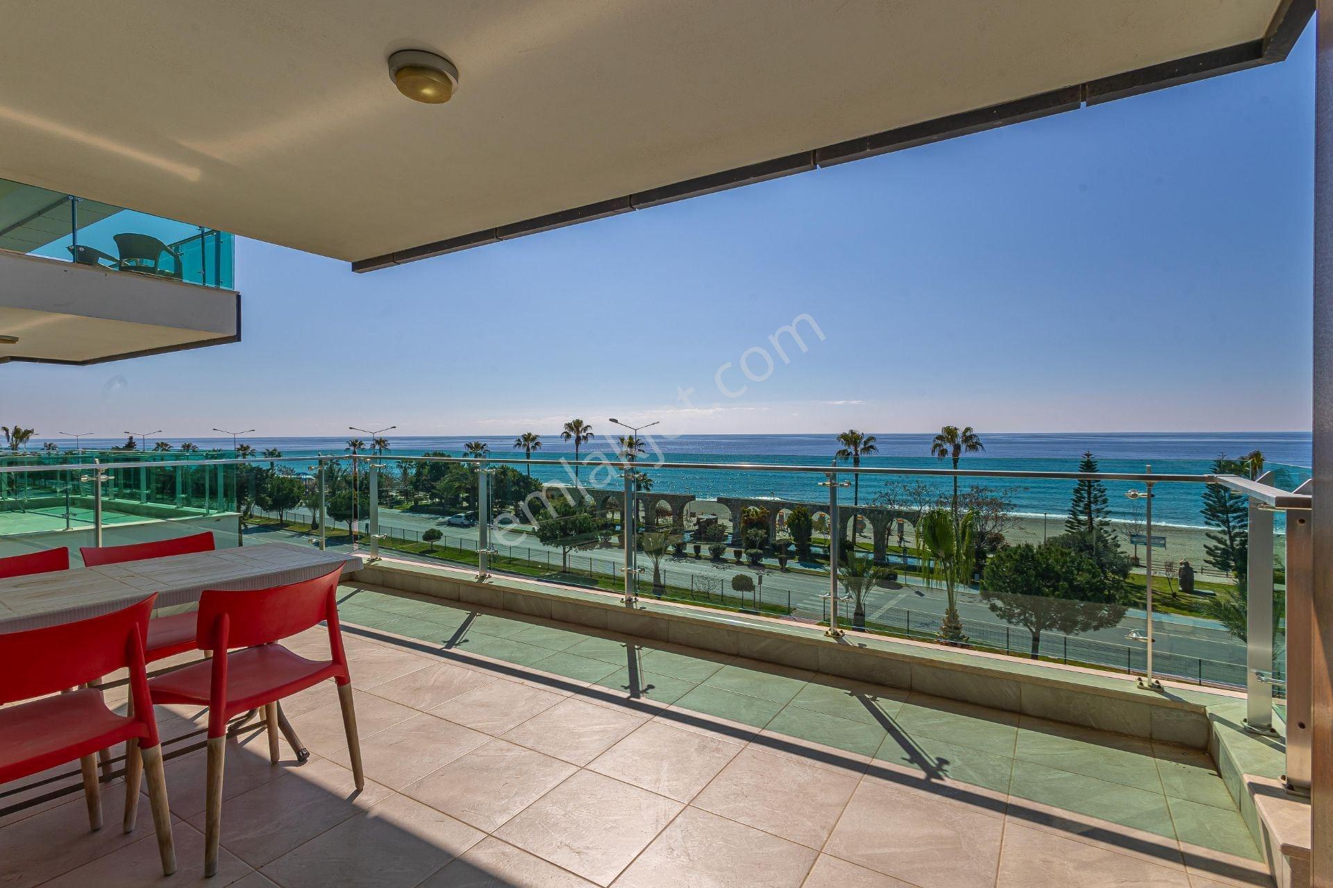 Alanya Kestelde Denize Sıfır Deniz Manzaralı 3+1 Eşyalı Daire — fotoğraf 11