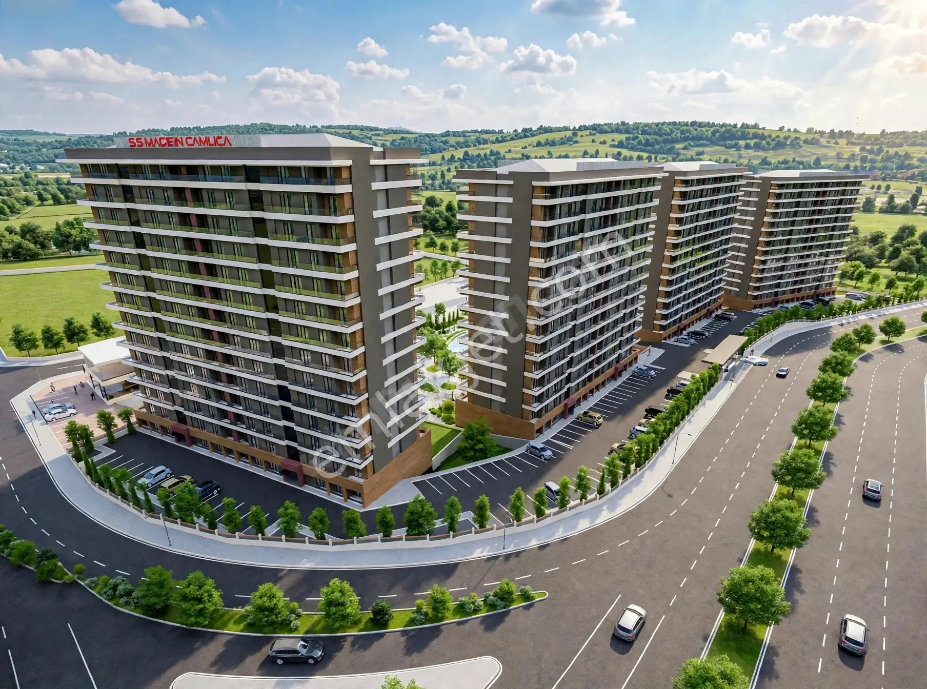 Mag Inn Çamlıca Projesinde Satılık 4+1 Hisse