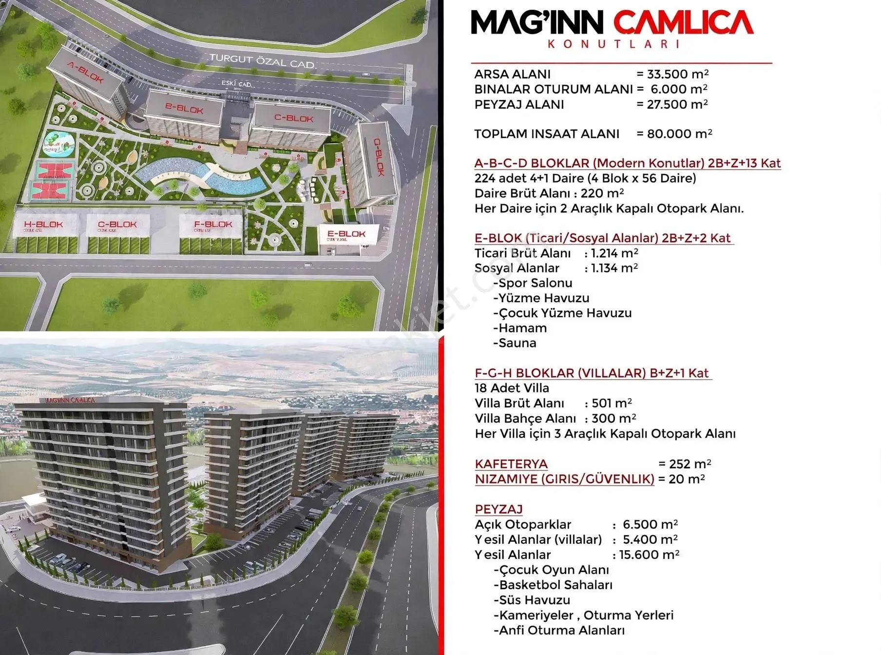 Mag Inn Çamlıca Projesinde Satılık 4+1 Hisse — fotoğraf 4