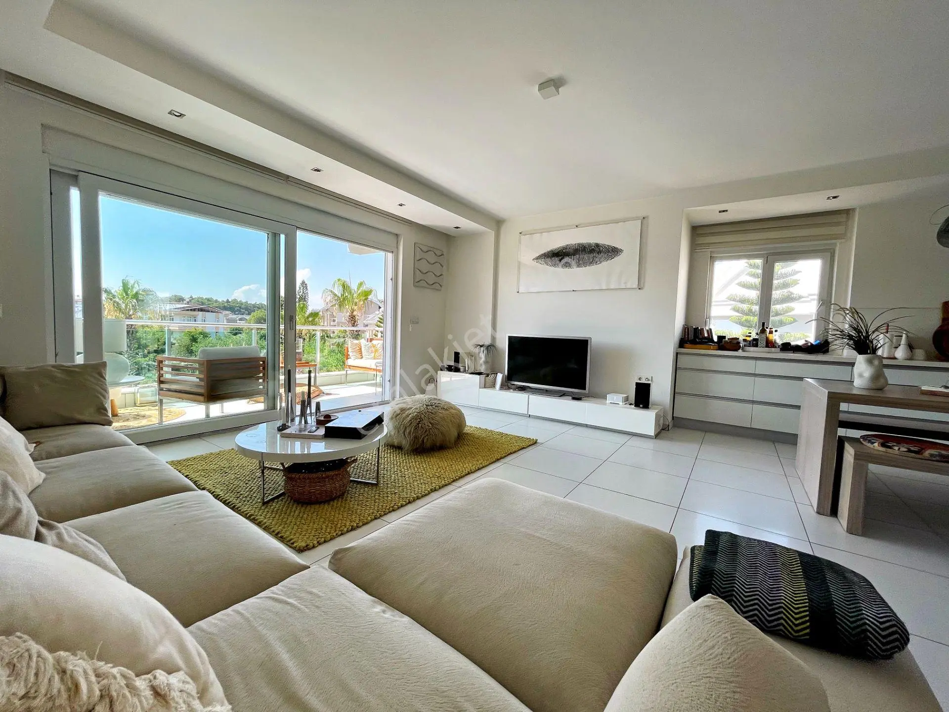 Side Flora Garden'da Havuz Manzaralı Full Eşyalı Köşe 3+1 Dubleks — fotoğraf 11