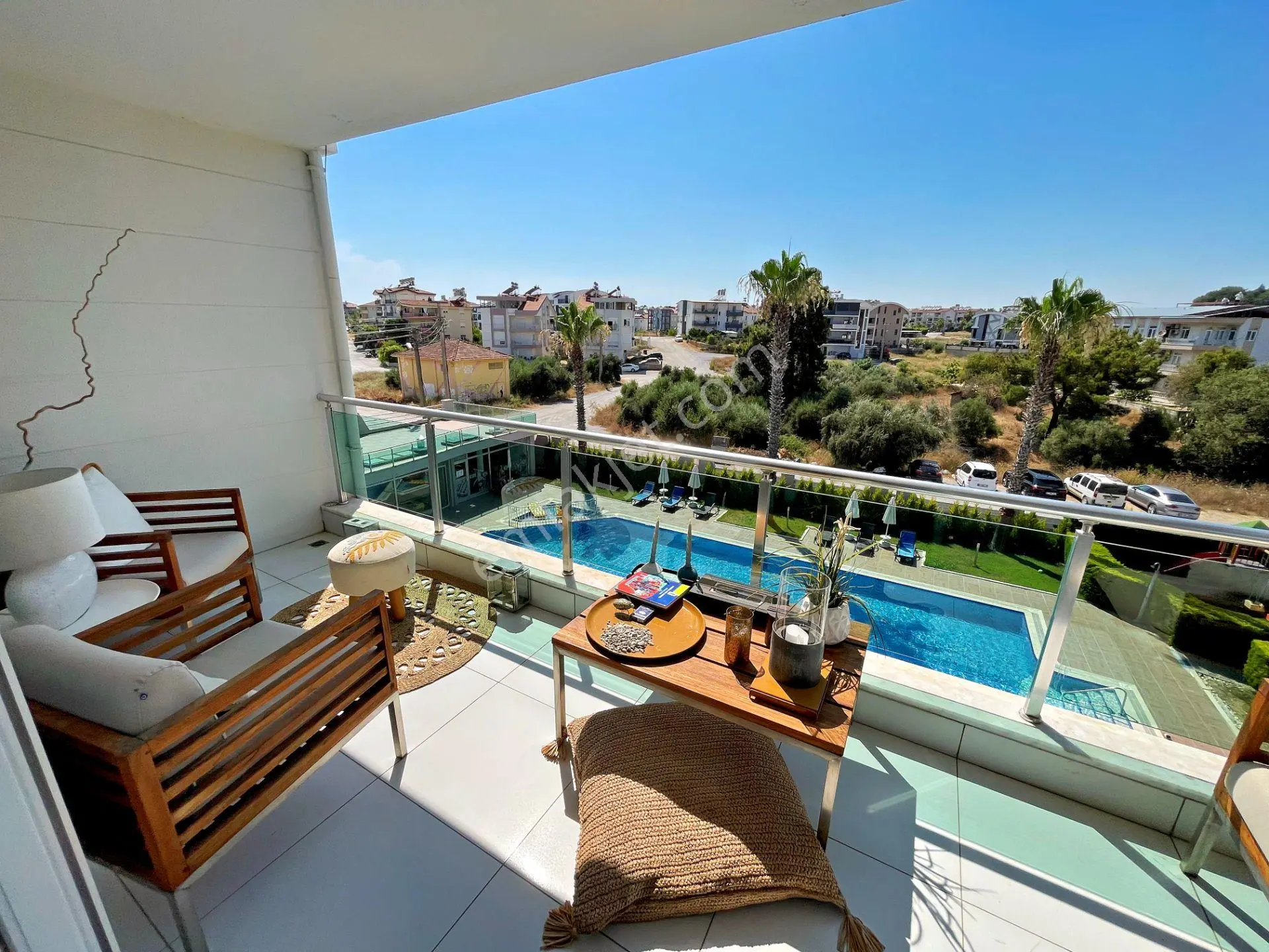 Side Flora Garden'da Havuz Manzaralı Full Eşyalı Köşe 3+1 Dubleks — fotoğraf 12