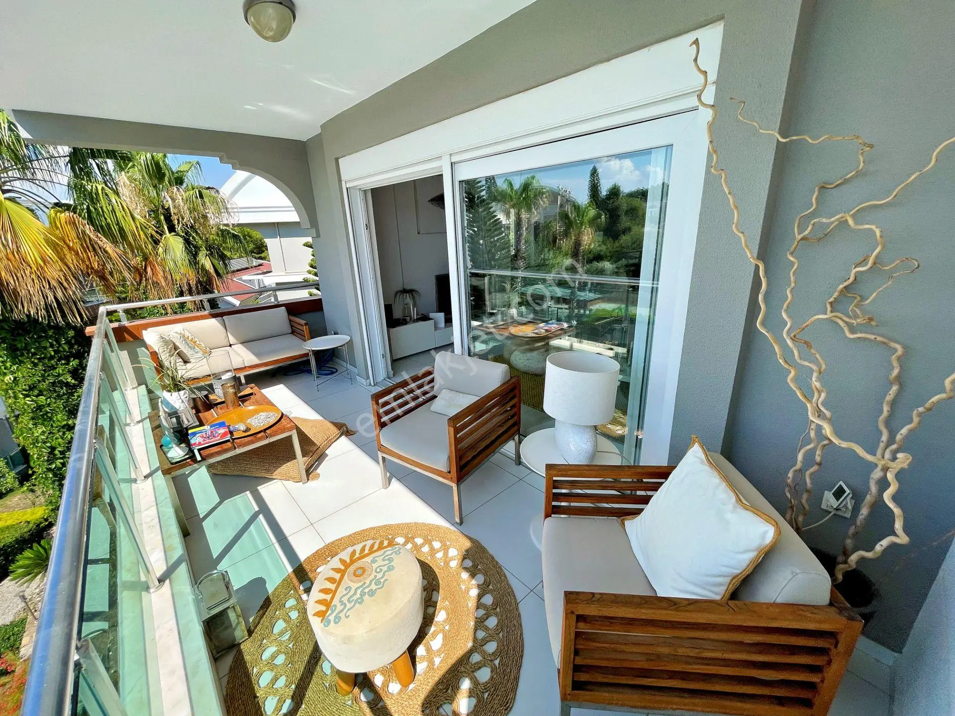 Side Flora Garden'da Havuz Manzaralı Full Eşyalı Köşe 3+1 Dubleks — fotoğraf 13