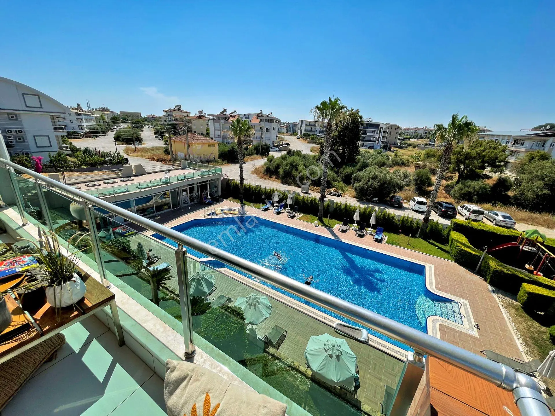 Side Flora Garden'da Havuz Manzaralı Full Eşyalı Köşe 3+1 Dubleks — fotoğraf 15