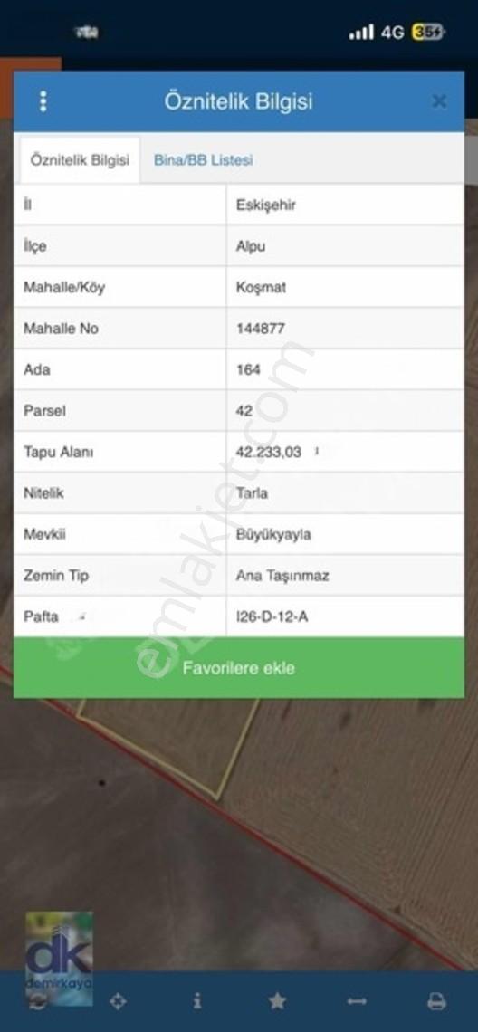 P-alpu Koşmat Satılık Tarla Araç Takası Olur Acil Satılık — fotoğraf 3