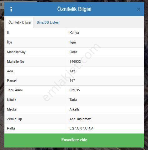 Konya Ilgın Geçit Köyün’de Mustakil Satılık Süper Konum Bahçelik Cazip Arsa — fotoğraf 4