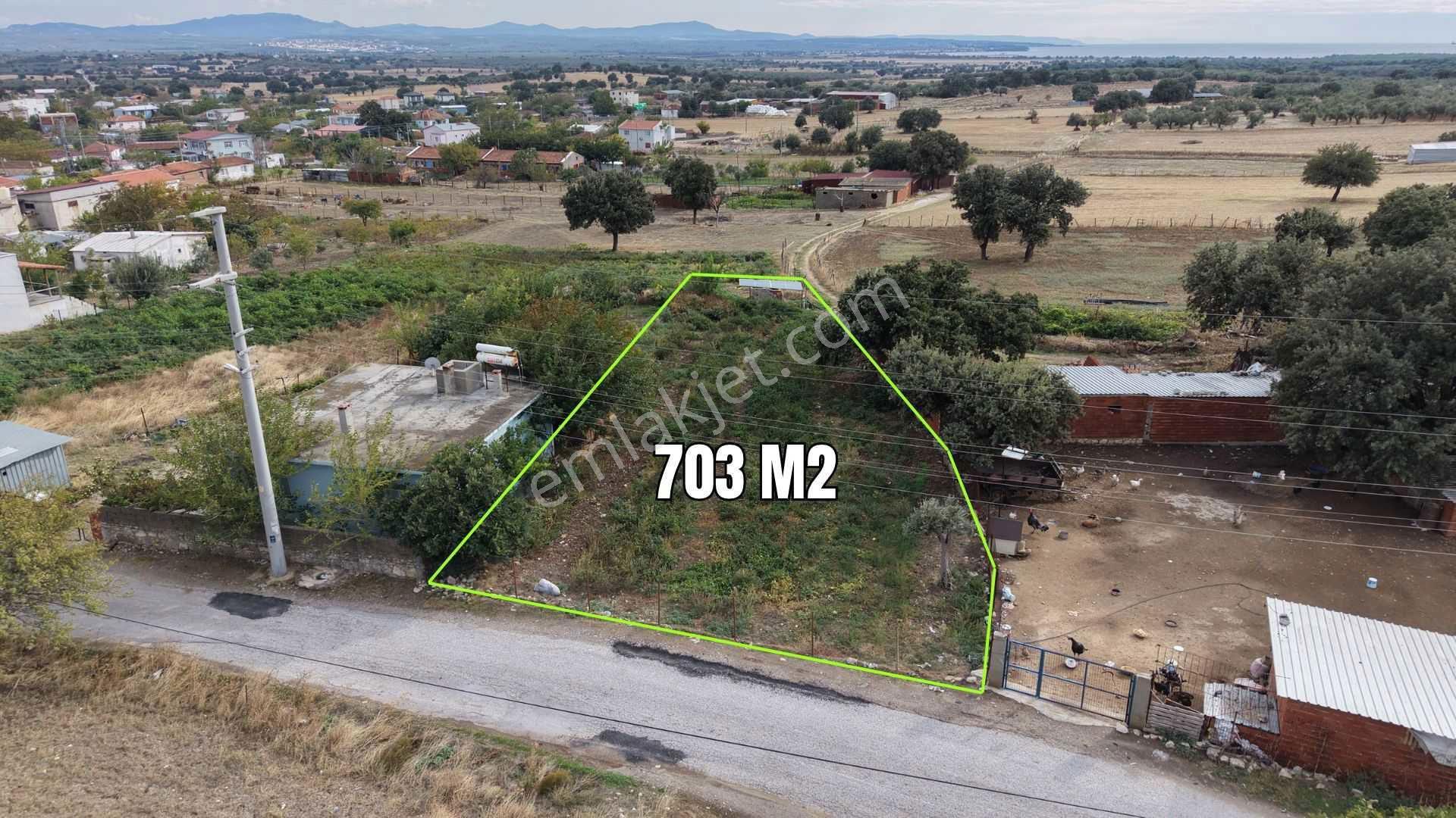 Çanakkale Ezine Kumburun Köyü'nde 703 M2 Arsa — fotoğraf 2