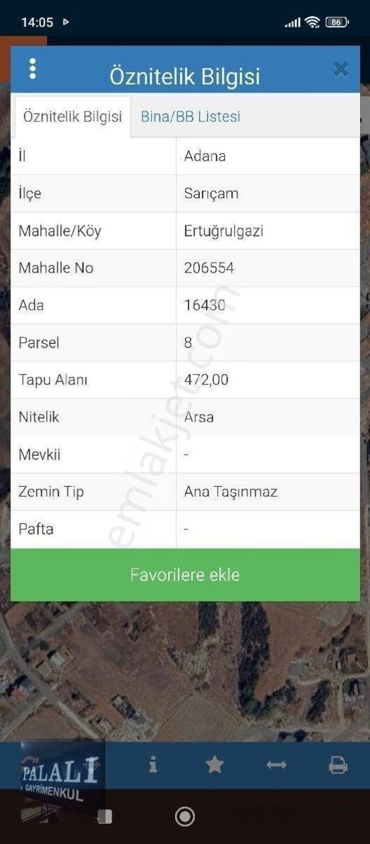Ertugrul Gazide Villa İmarlı Arsa 472 M2 Arsa
