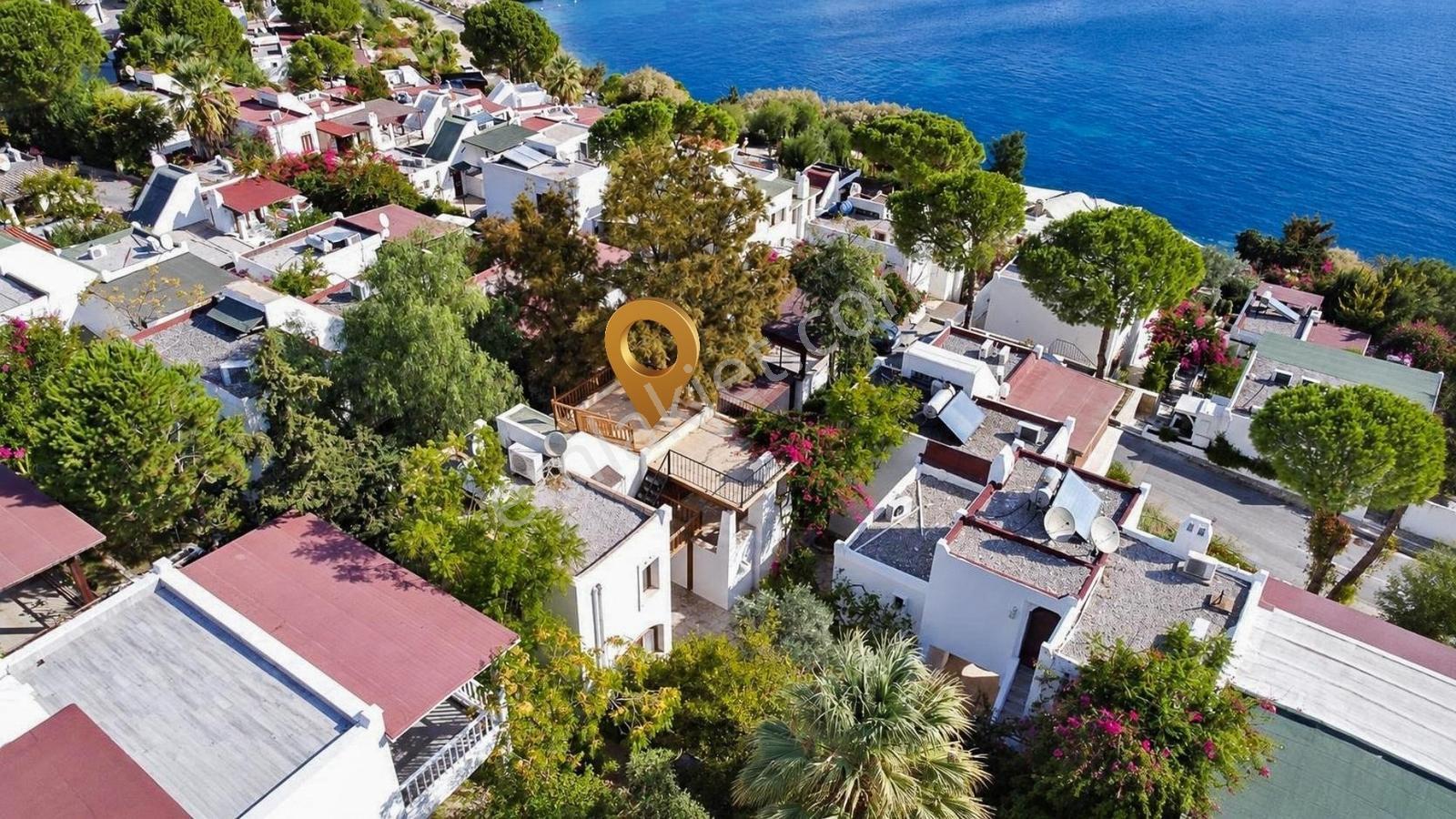 Bitez Aktur'da, Özel Plajlı Düz Ayak Konumlu 2+2 Alangülü Villa — fotoğraf 4