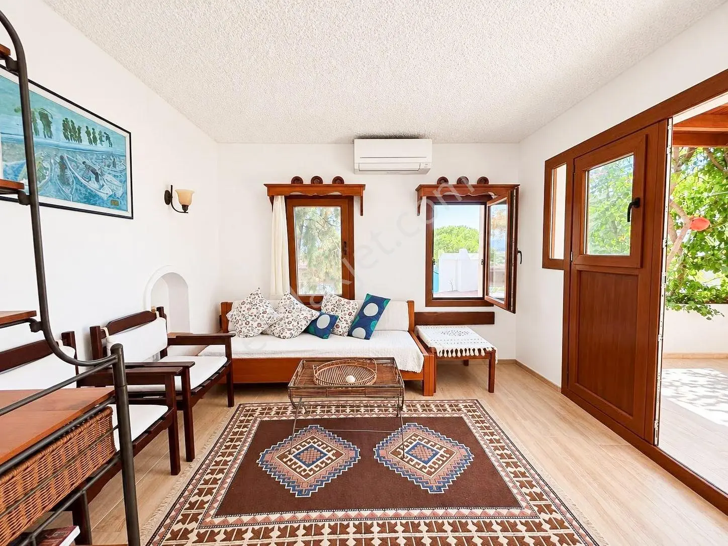 Bitez Aktur'da, Özel Plajlı Düz Ayak Konumlu 2+2 Alangülü Villa — fotoğraf 32
