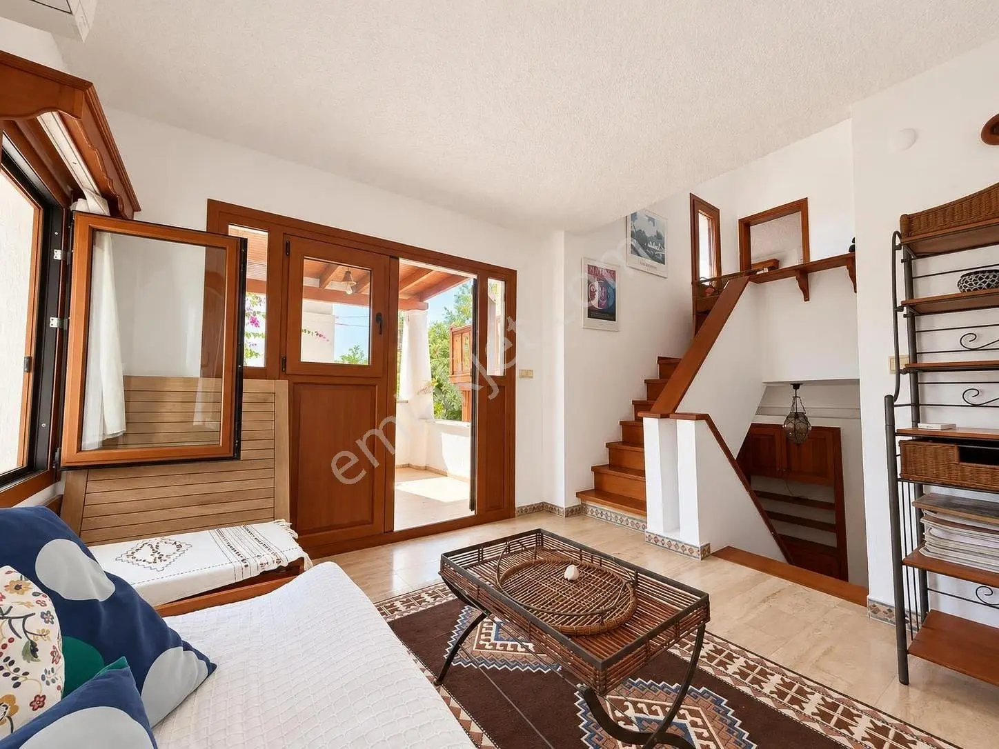 Bitez Aktur'da, Özel Plajlı Düz Ayak Konumlu 2+2 Alangülü Villa — fotoğraf 35