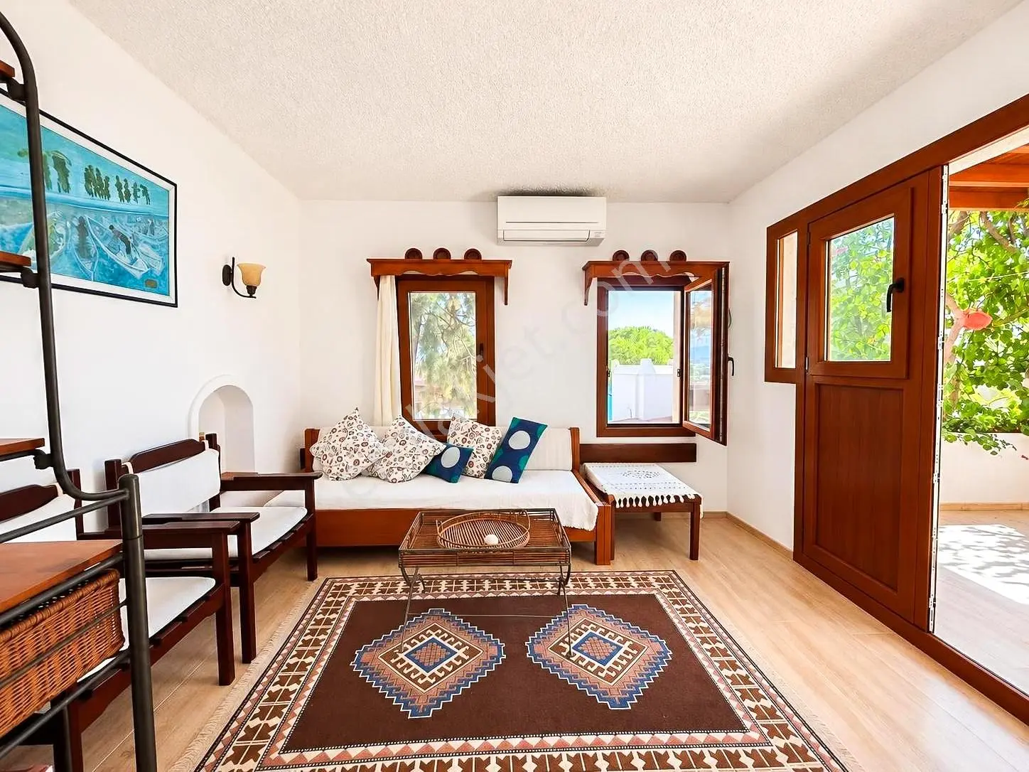 Bitez Aktur'da, Özel Plajlı Düz Ayak Konumlu 2+2 Alangülü Villa — fotoğraf 36
