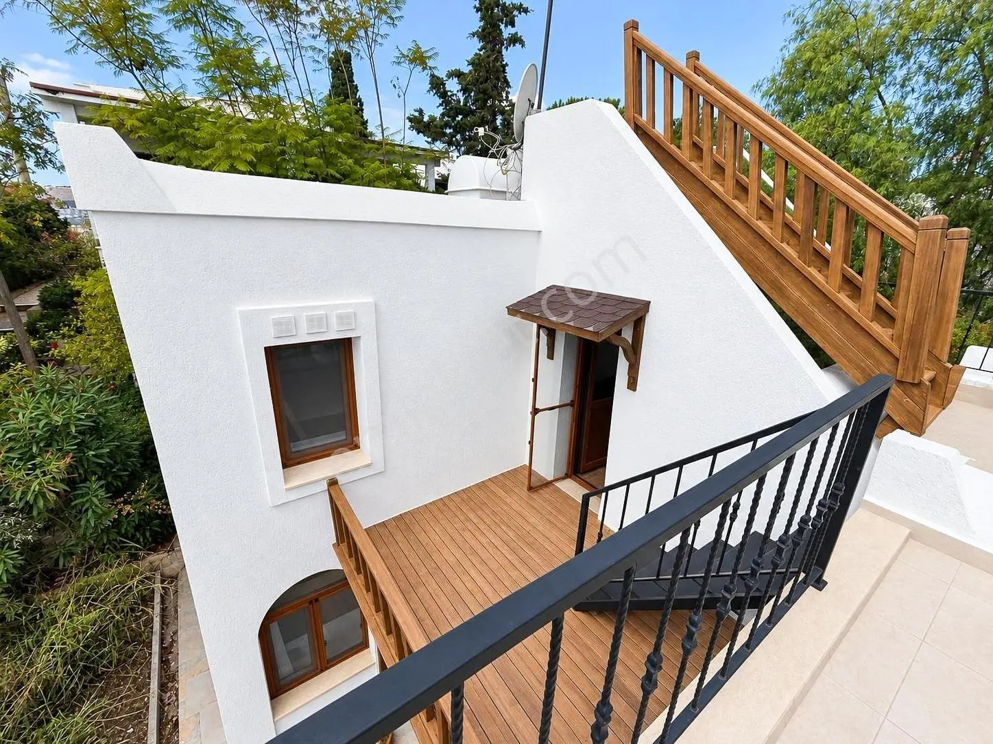 Bitez Aktur'da, Özel Plajlı Düz Ayak Konumlu 2+2 Alangülü Villa — fotoğraf 47