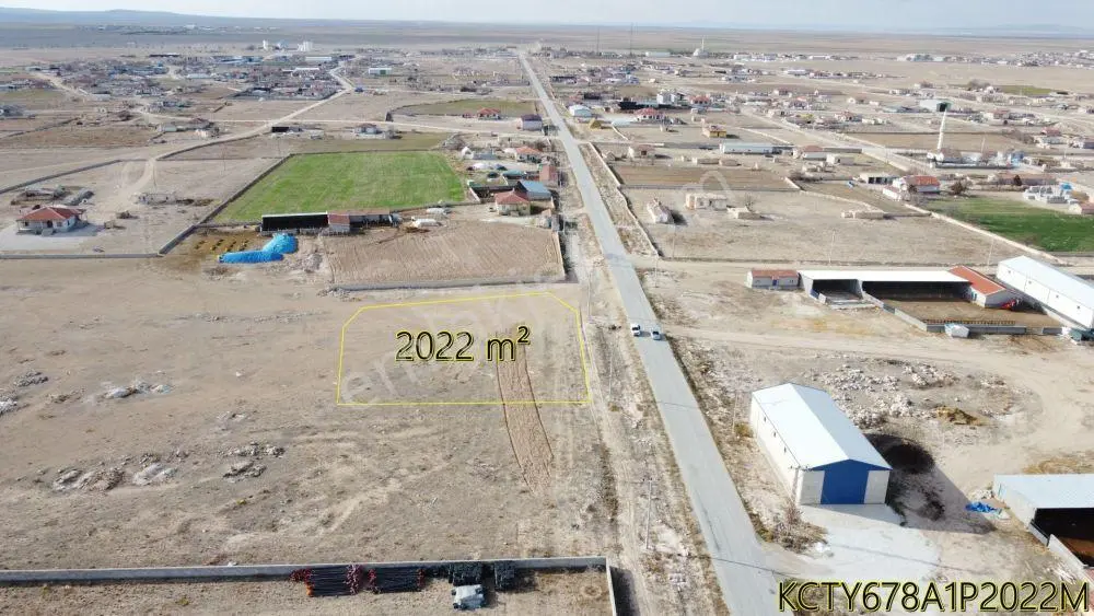 Konya Cihanbeyli Taşpınar-Yeniyayla Mahallesi’Nde 2.022 M² Müstakil Tapulu Konut...