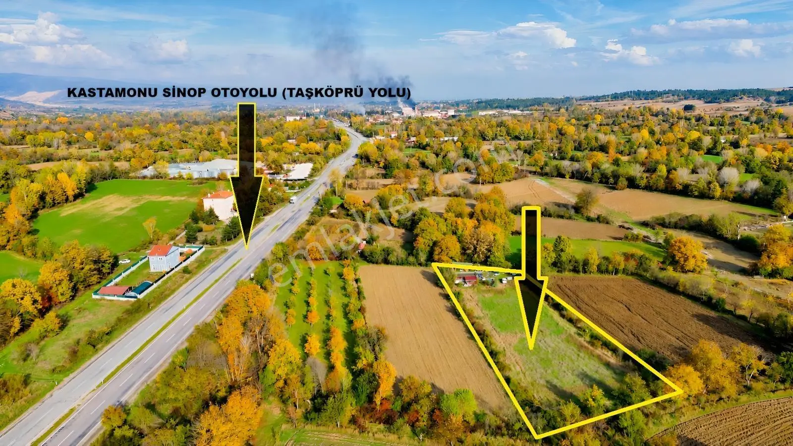 ╣garanti Emlak'tan Taşköprü Yolunda - 3.600 M² Resmi Yapılı Arsa — fotoğraf 2