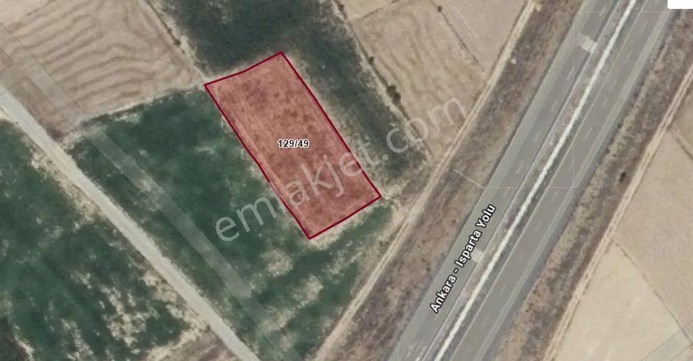 Akçay Emlak'Tan Akşehir Adsız Mahallesi Isparta-Ankara Yolu Üzerinde Satılık Tar...