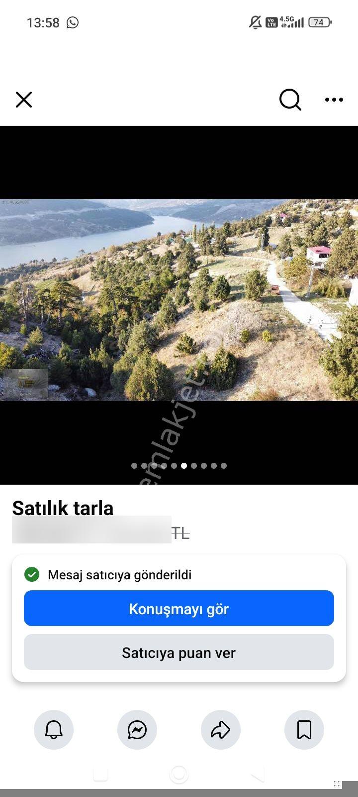 Aydın'emlaktan Mersin Erdemli Sorgun Çamlı'da Doğa Manzaralı 441 M² Satılık Arsa 480.bin — fotoğraf 6