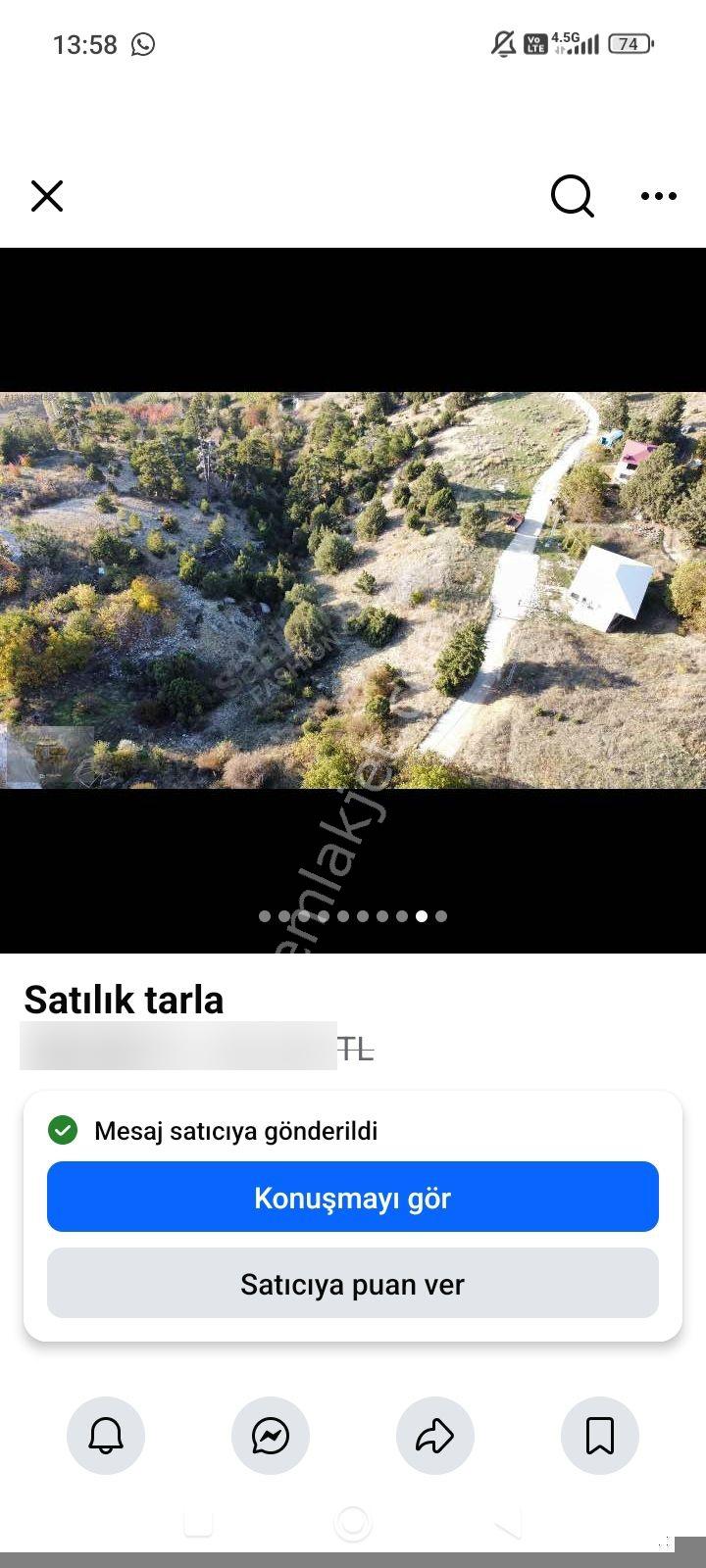 Aydın'emlaktan Mersin Erdemli Sorgun Çamlı'da Doğa Manzaralı 441 M² Satılık Arsa 480.bin — fotoğraf 7