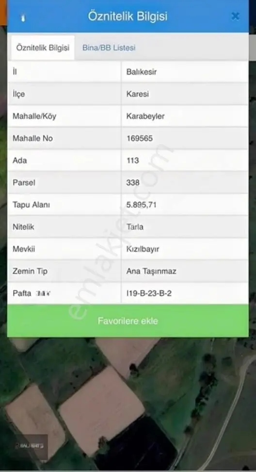 Balıkesir Karesi Karabeyler'de Yola 1 Parsel Mera Cepheli Tarla — fotoğraf 2