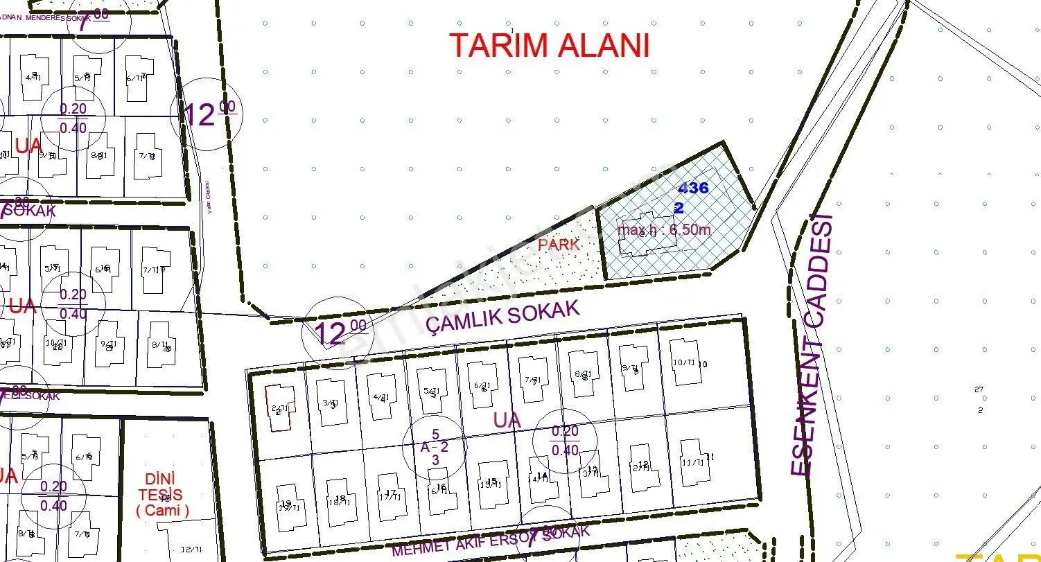 Akköy'de Ticari İmarlı 902 M² Arsa İçinde Deniz Manzaralı Villa — fotoğraf 33
