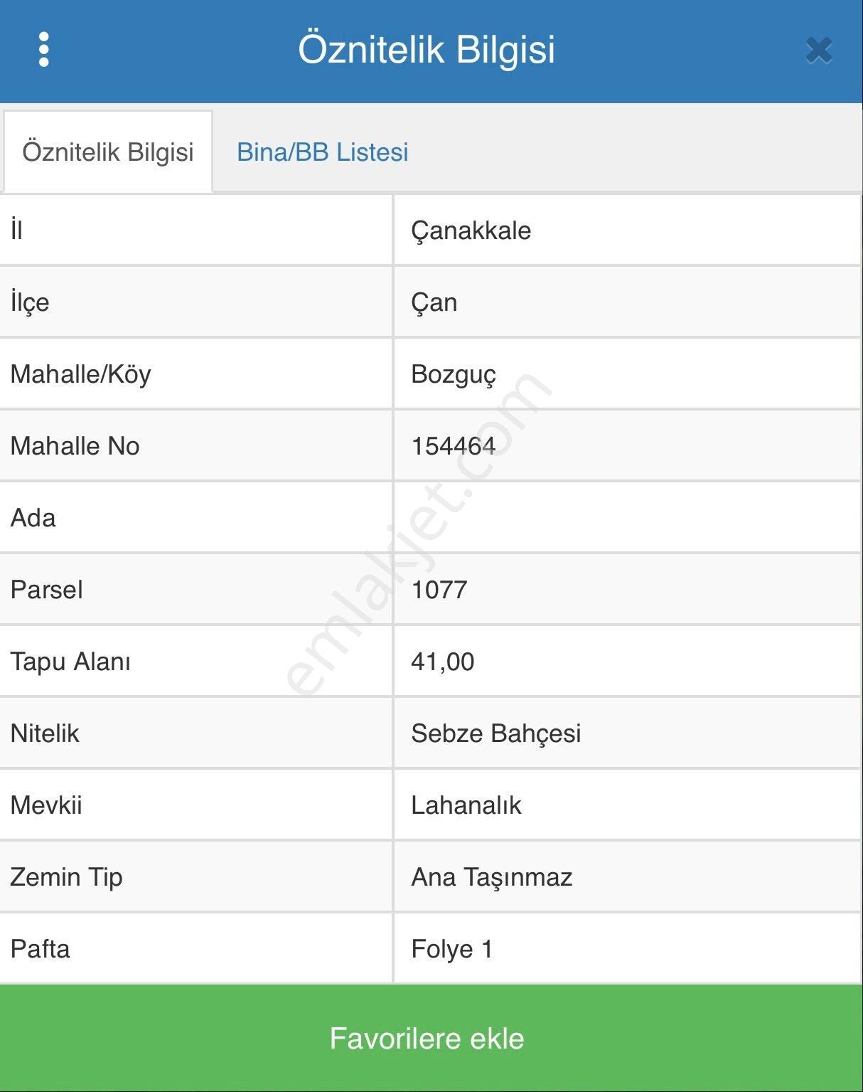 Çanakkale Çan Bozguç Köyünde Fırsat Satılık Sebze Bahçesi — fotoğraf 2