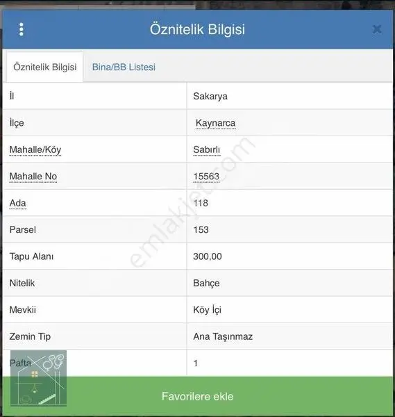 Sakarya Kaynarca Sabırlı 300 Mkare Acil Satılık Arsa — fotoğraf 6