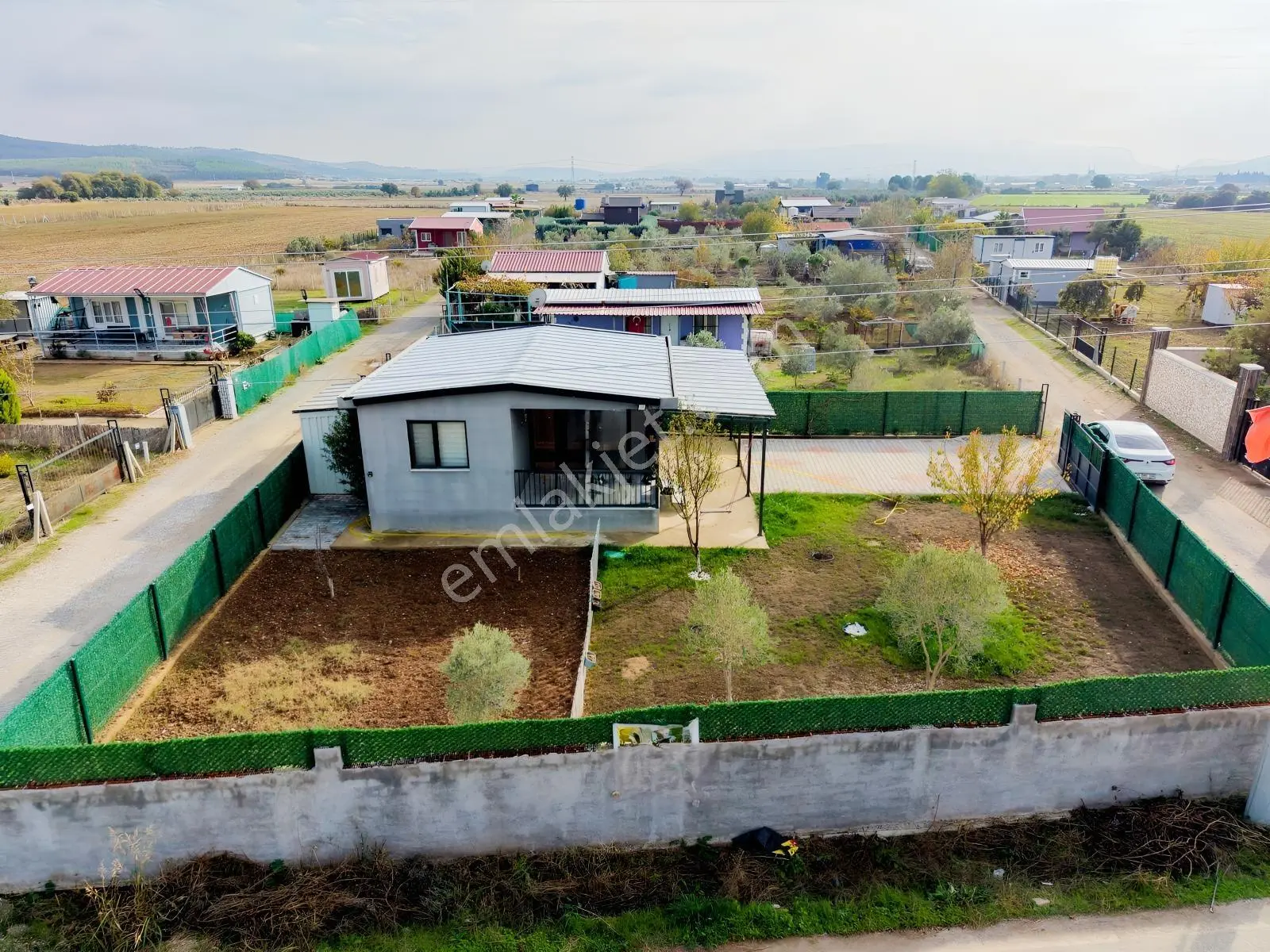 Q'zenden Köye Ve Menderese 5 Dk Mesafe 2+1 Evi Olan 500 M2 Bahçe — fotoğraf 9