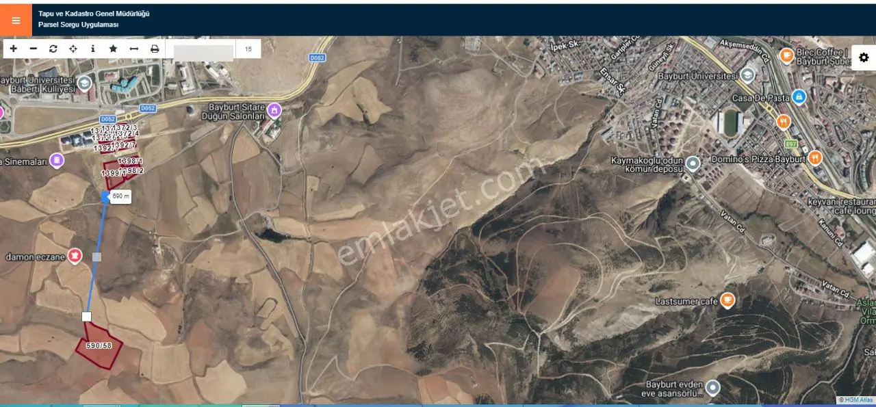 Bayburt Merkez Tuzcuzade 39.531 M2 İmar Yakını Üniversite Karşısı Fırsat Mülk — fotoğraf 9