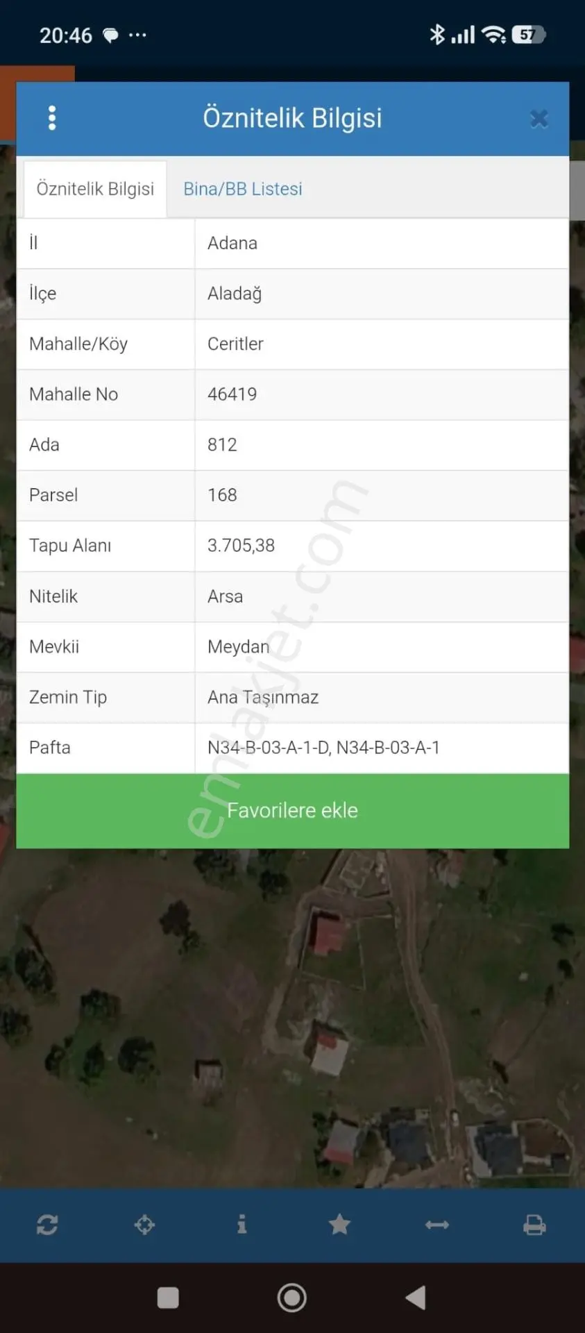 Adana *aladağ *meydan Yaylası*nda Düz Arsa 1063m2 Evini Yap Elektrik Su Var Ceritler Mah.geçiyor — fotoğraf 2