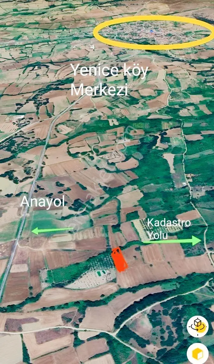 Acil-iğneada'ya Yakın Yenice'de 1690 M2 Tek Tapu Dereye Cephe — fotoğraf 6