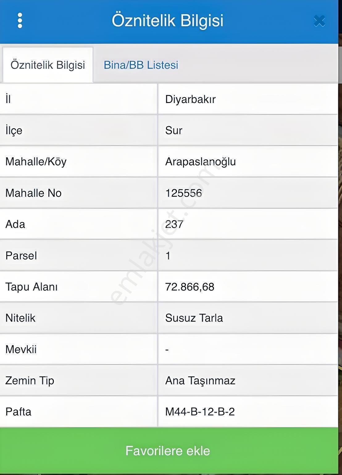 Eras Gayrimenkul'den Sur'da Satılık Arsa — fotoğraf 4