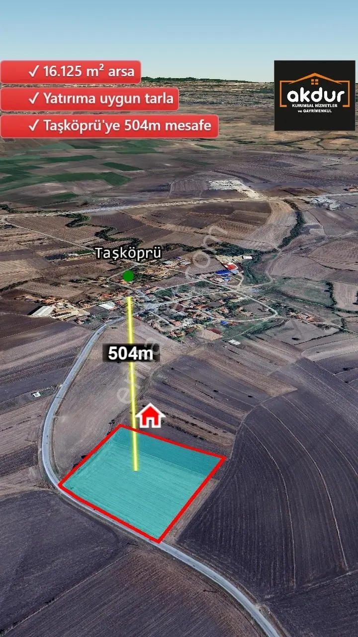 Akdur'Dan Kırklareli'De Fırsat Tarla 560 M²