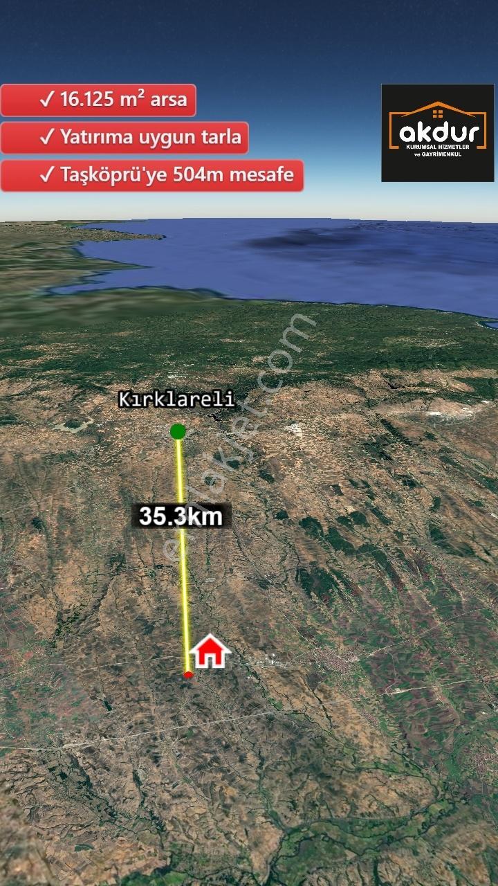 Akdur'dan Kırklareli'de Fırsat Tarla 560 M² — fotoğraf 4
