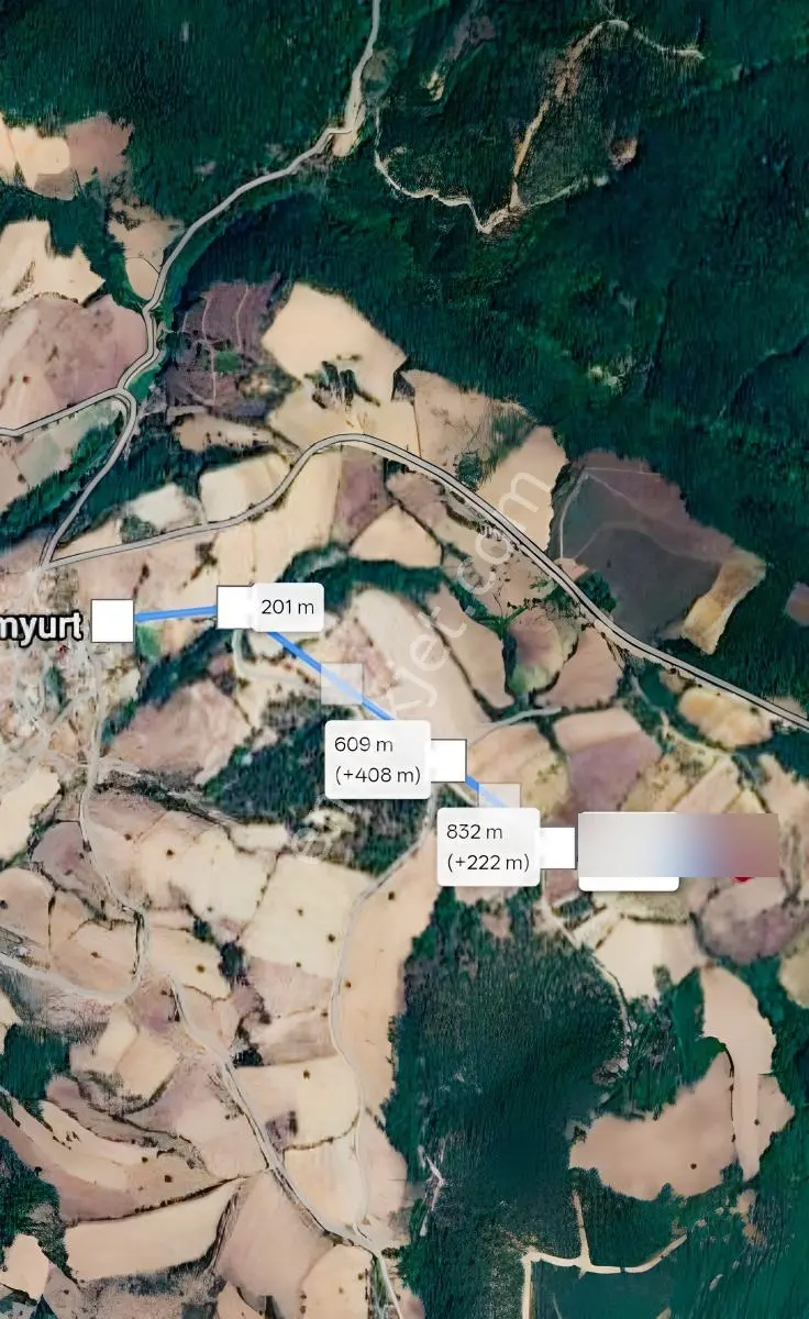 Doğa İçinde Yatırımlık 5646 M² Satılık Tarla — fotoğraf 3