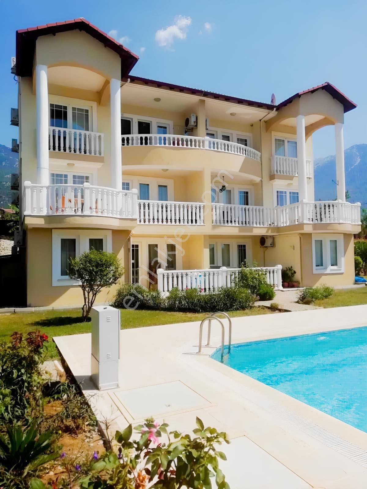 Fethiye Ölüdeniz Hisarönünde Satılık Havuzlu Eşyalı Dublex Daire
