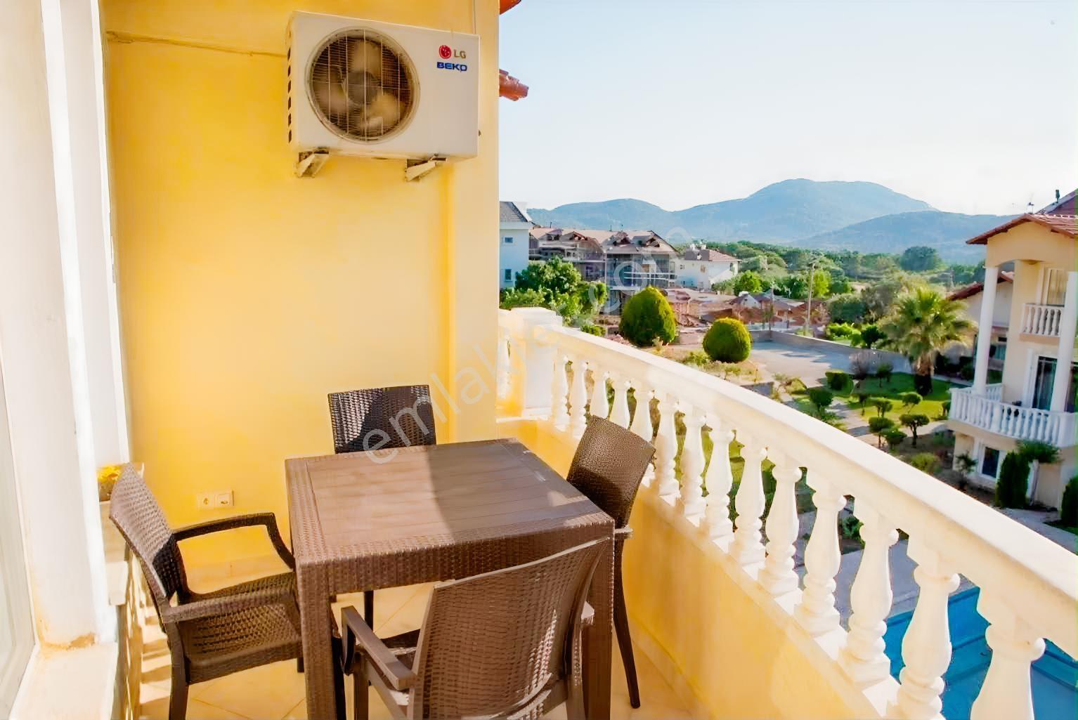 Fethiye Ölüdeniz Hisarönünde Satılık Havuzlu Eşyalı Dublex Daire — fotoğraf 7