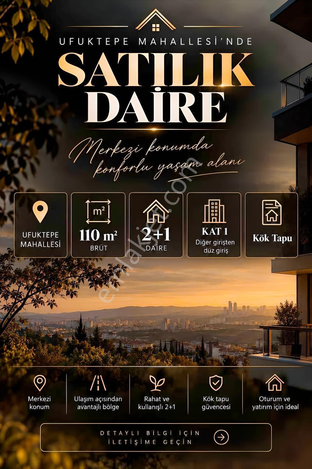 Öz Gayrimenkulden Ufuktepede Kök Tapu Daire Fırsatı — fotoğraf 15