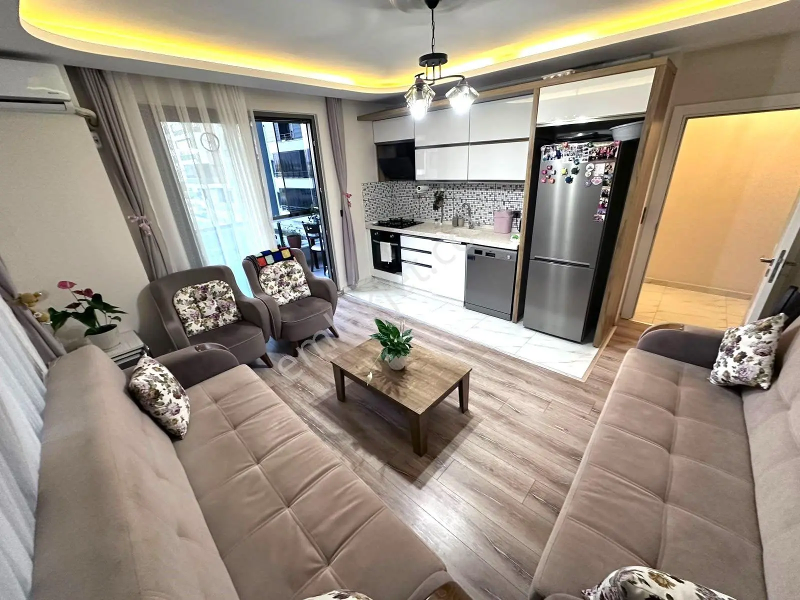 𝄞melodi'den Kapalı Otoparklı Ara Kat Ön Cephe Deluxe Yapıda 1+1 Doğalgazlı Daire — fotoğraf 33