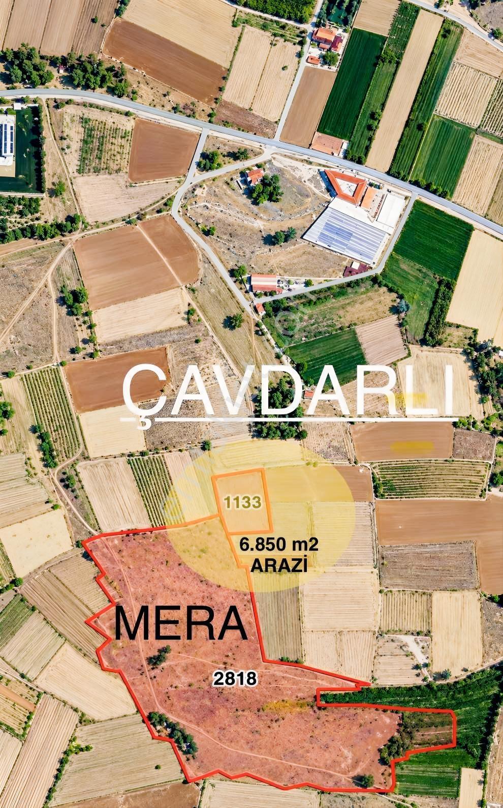 Çavdarlıda Satılık Arazi — fotoğraf 3