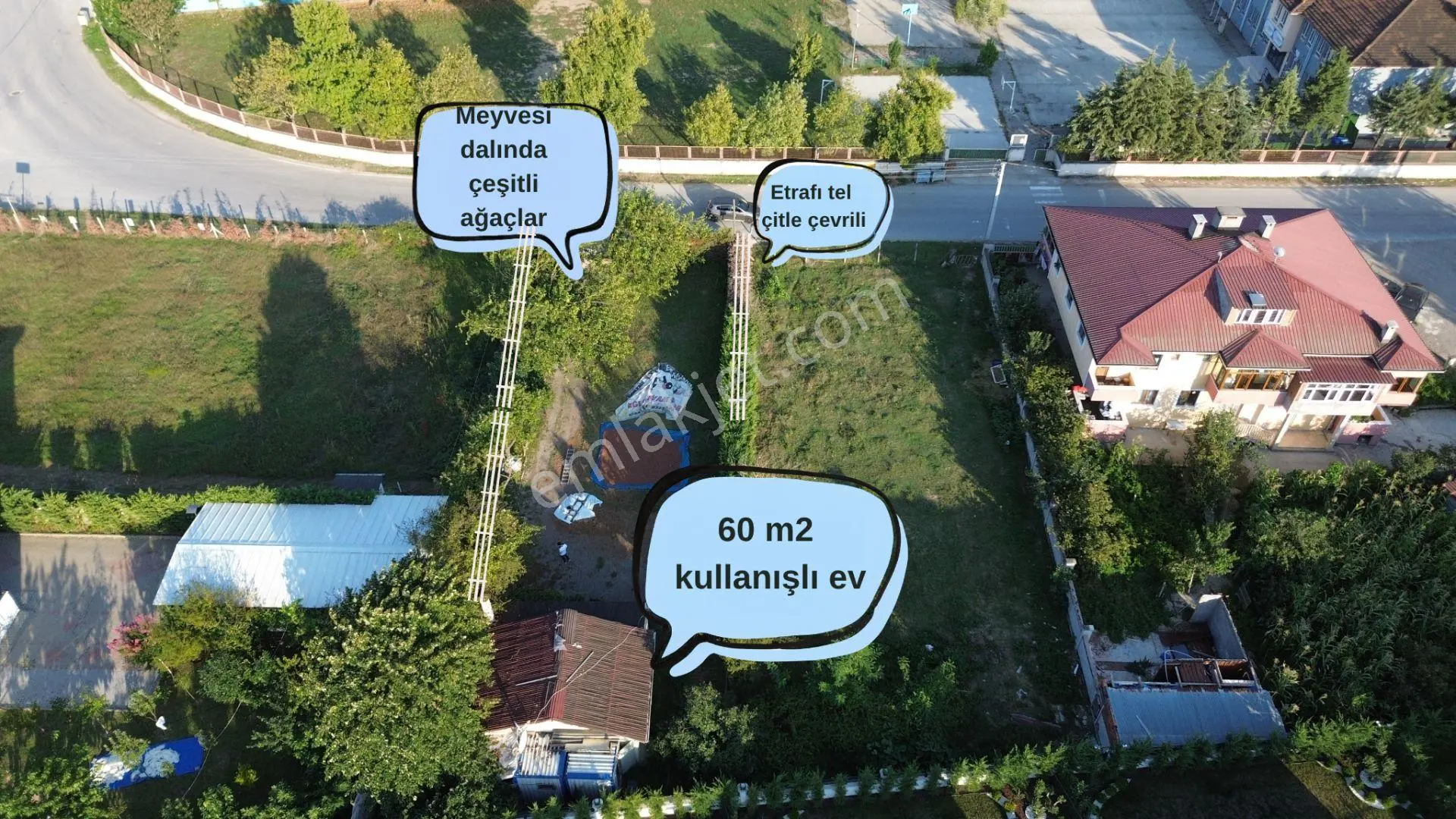 Arapçiftliği Asfalt Yola 16 M Cephe Fırsat 711 M2 Villalık Arsa — fotoğraf 3