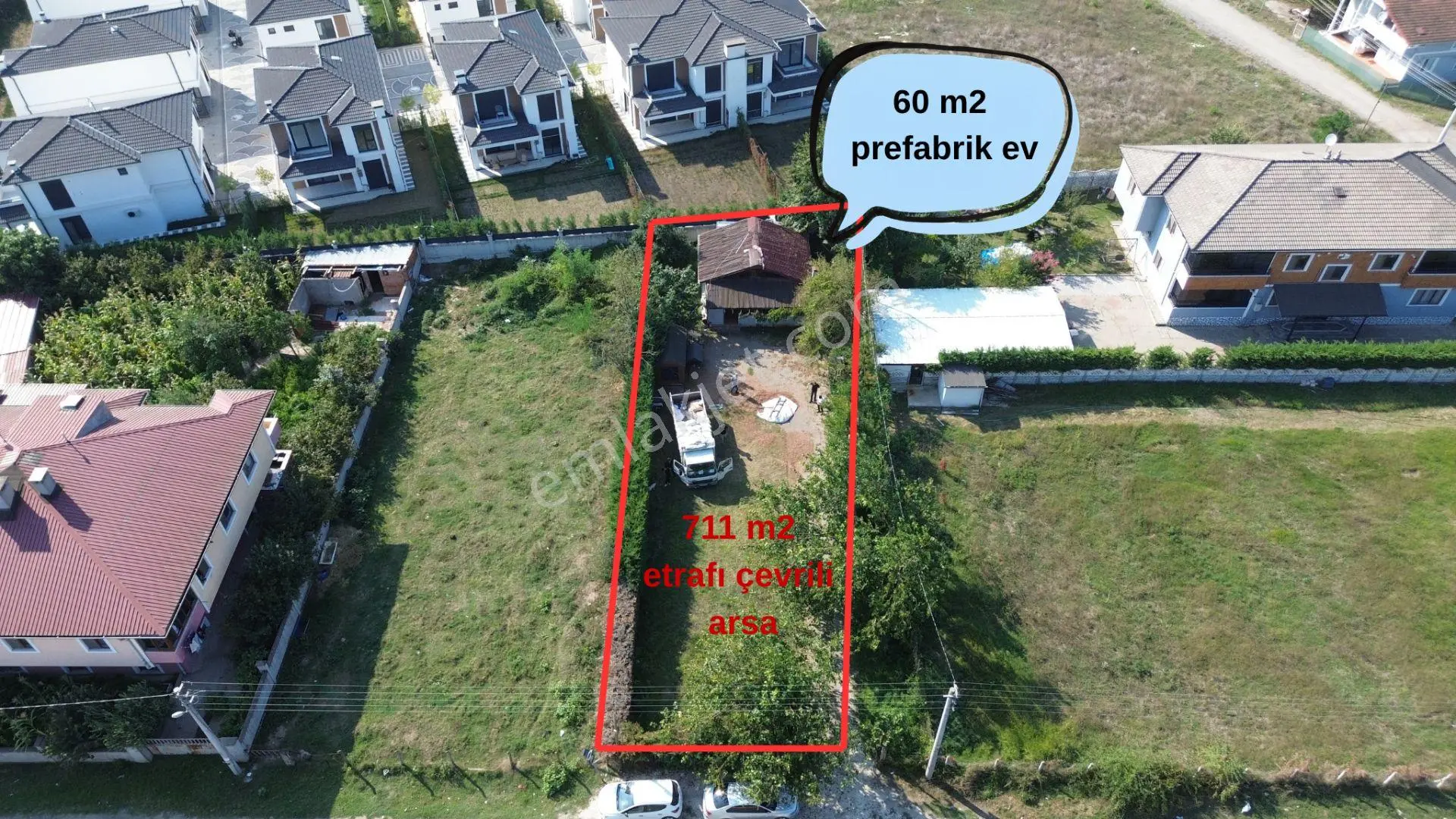 Arapçiftliği Asfalt Yola 16 M Cephe Fırsat 711 M2 Villalık Arsa — fotoğraf 4
