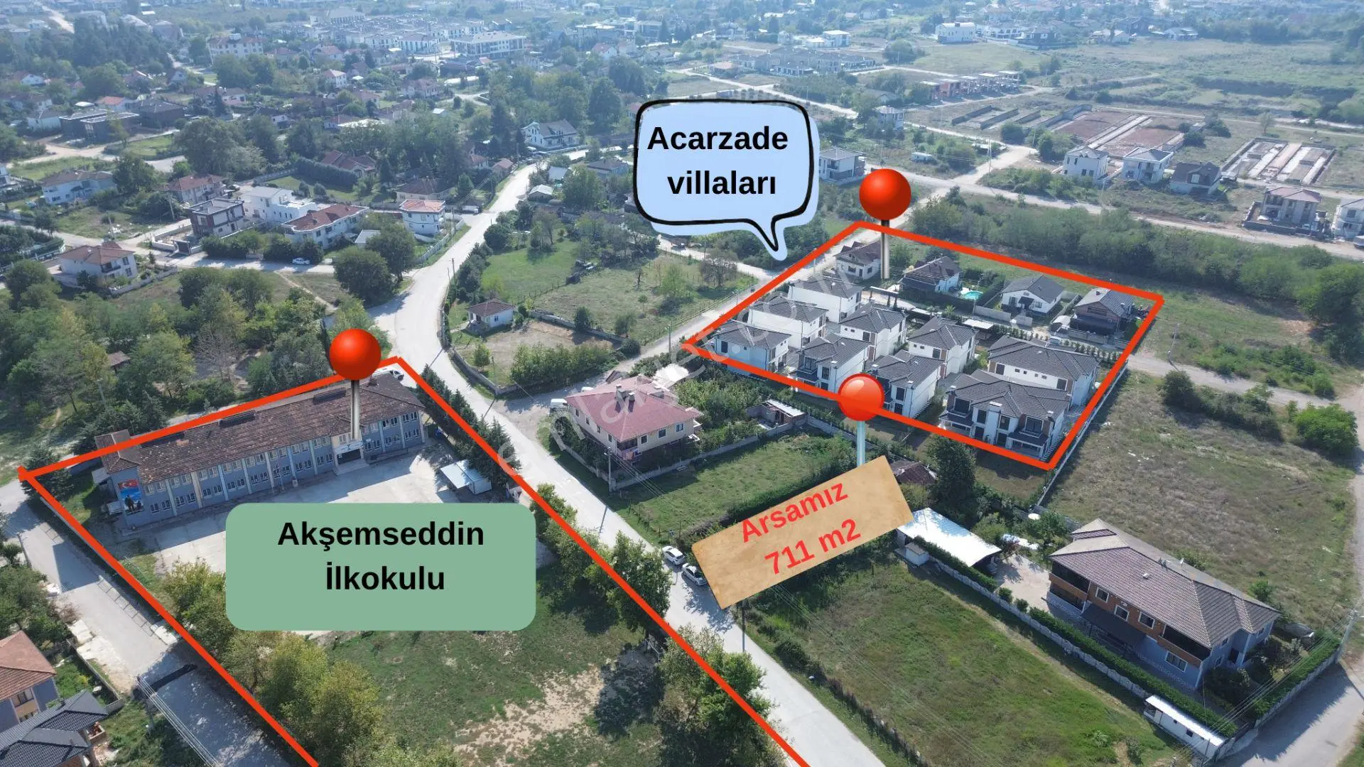 Arapçiftliği Asfalt Yola 16 M Cephe Fırsat 711 M2 Villalık Arsa — fotoğraf 10