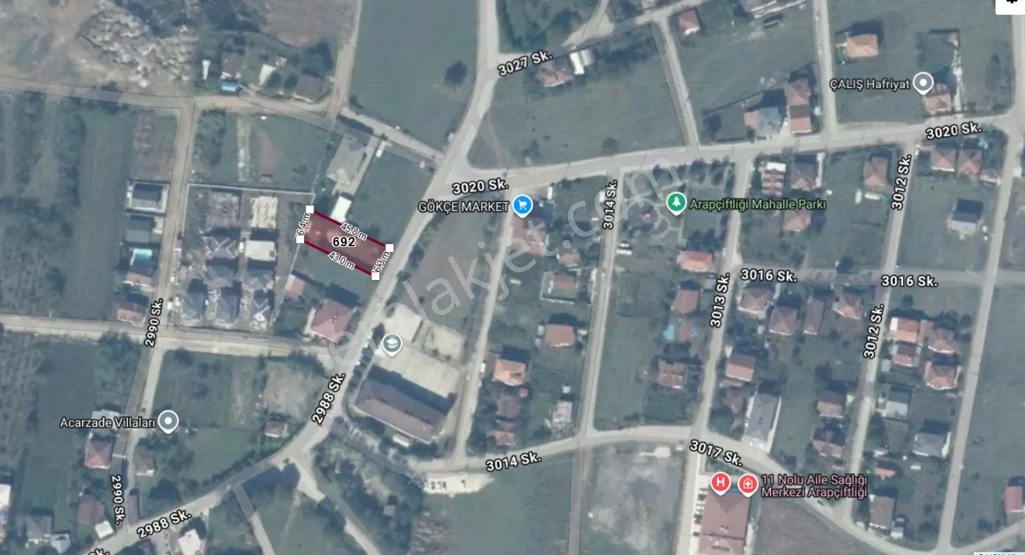 Arapçiftliği Asfalt Yola 16 M Cephe Fırsat 711 M2 Villalık Arsa — fotoğraf 21