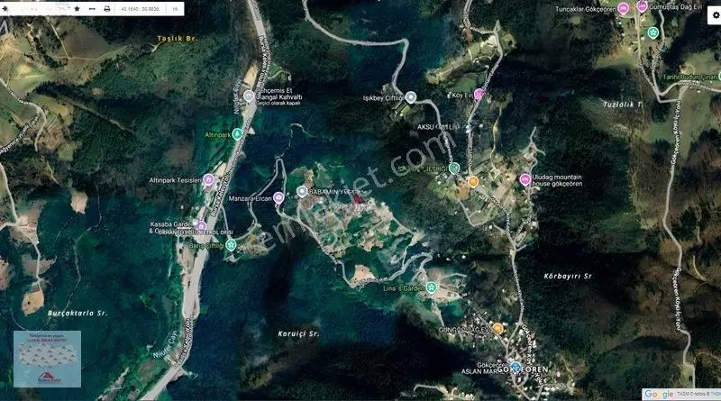 Osmangazi Gökçeören De Satılık 1540 M2 Tarla Tapu Kayıtlı Ev — fotoğraf 18