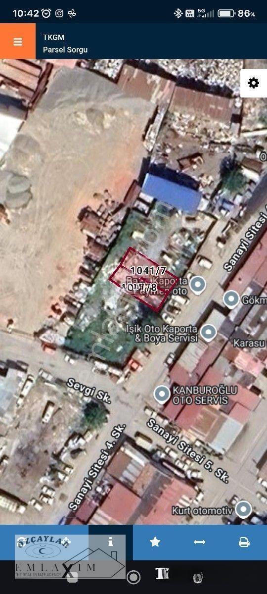 Satılık Arsa 212.68 M2 Kızılırmak Sanayi Sitesi — fotoğraf 11