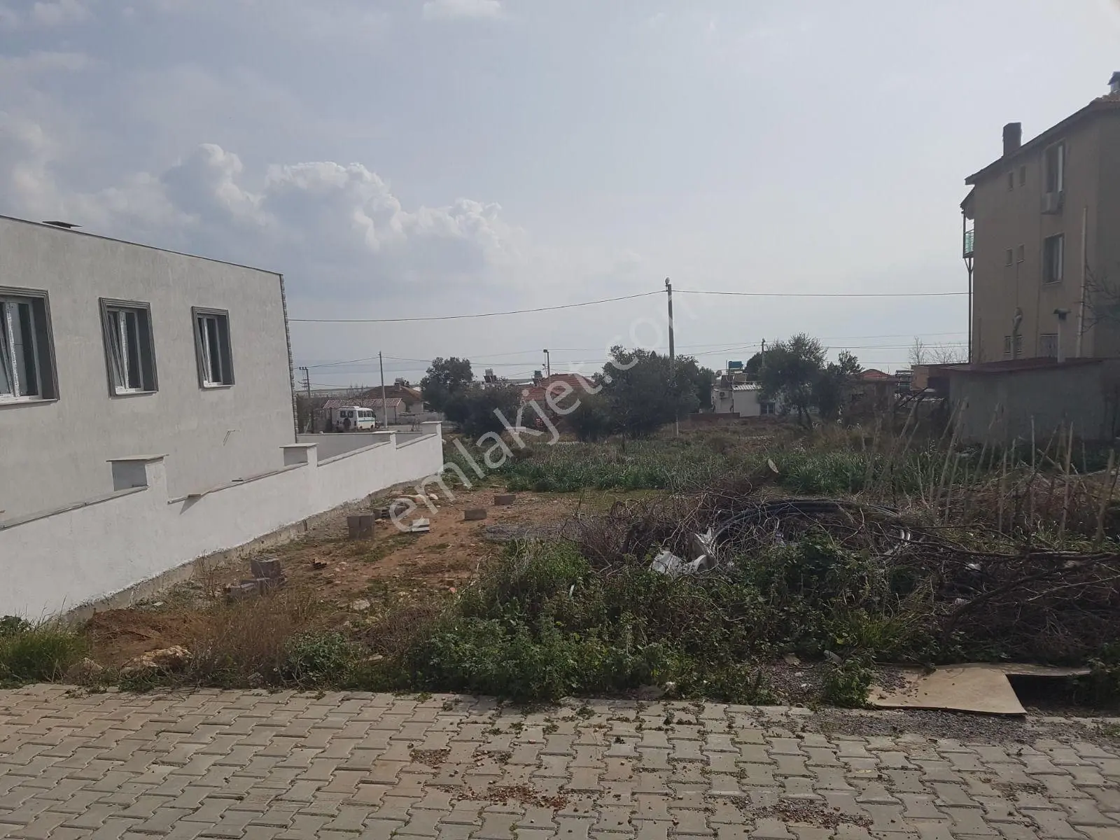 Karina'da Deniz Manzaralı İkiz Villa Yapımına Uygun Satılık Arsa — fotoğraf 6