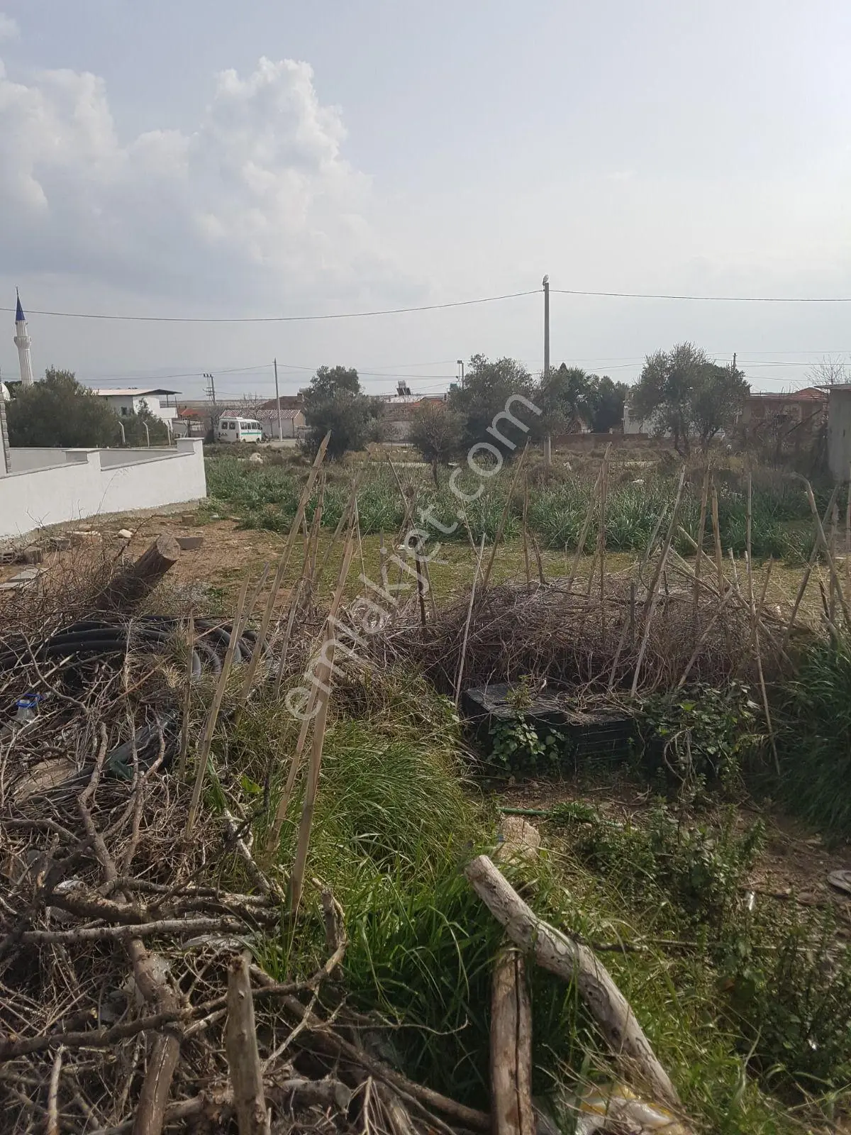 Karina'da Deniz Manzaralı İkiz Villa Yapımına Uygun Satılık Arsa — fotoğraf 7